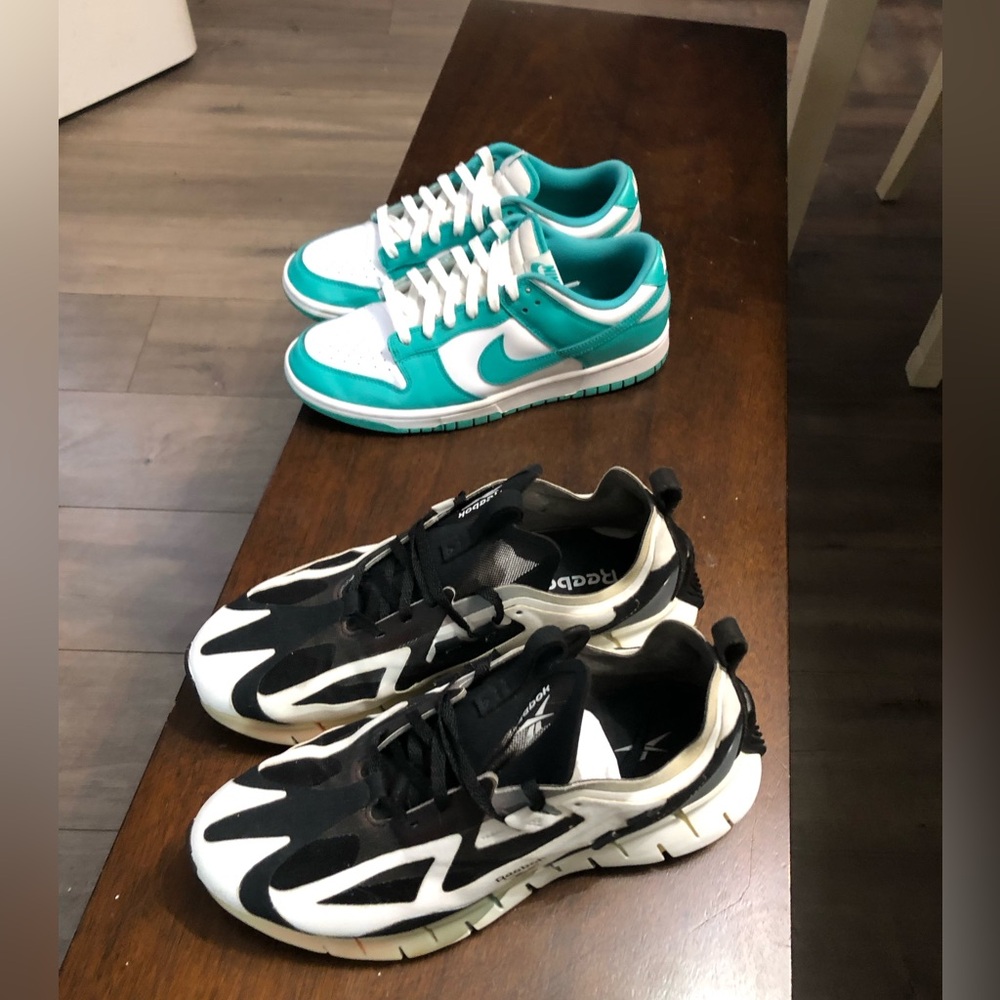 Men’s Nike and Reebok Sneaker Bundle size 9